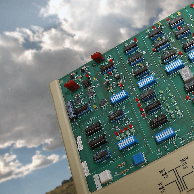 students making notes on dry-erase board