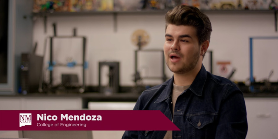 screencap from the NMSU Stories video