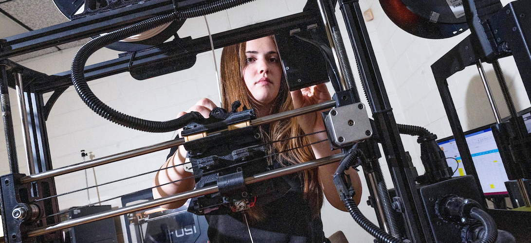 student adjusting machine