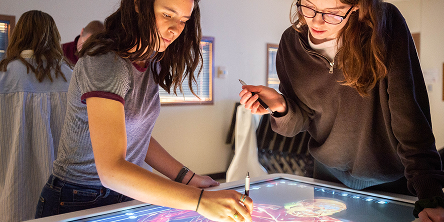Anatomage Table at Kinesiology class