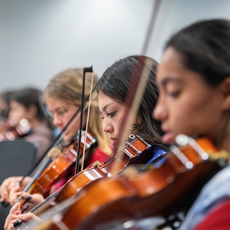 Jeonai Batista playing piano