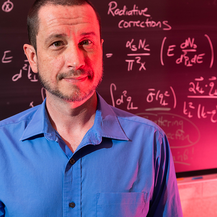 Haley Woolf, demonstrates how she how she obtained the results of her research focusing on Optical and X-ray Characterizations of Ge Sn Alloy on GaAs