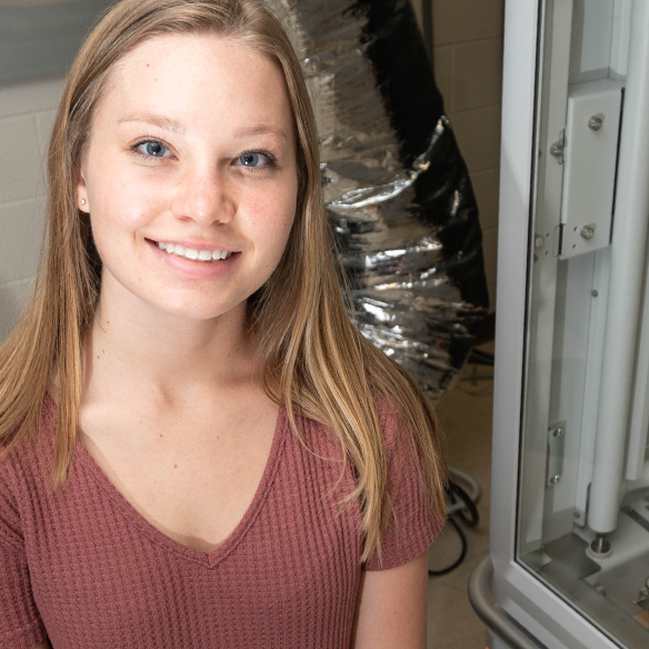 Haley Woolf, Physics Student