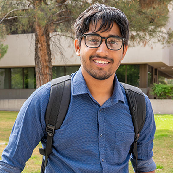 Shashank Dharba, Treasurer of the Graduate Student Council 
