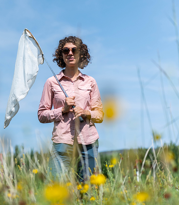 Adrienne Rosenberg, a researcher at the Alcalde Research site